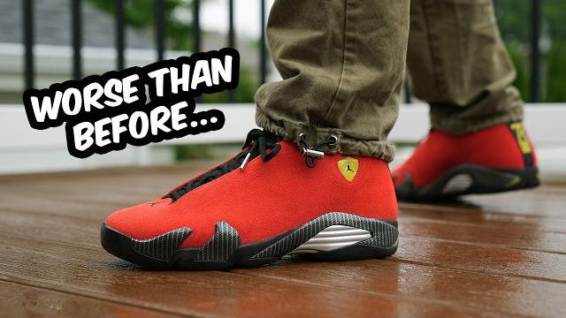Air jordan 14 ferrari 2025 review & on feet Air jordan 14 ferrari 2025 review & on feet