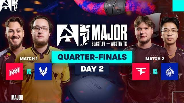 Blast.tv austin major 2025, quarter-finals, day 2 - natus vincere vs team vitality, faze vs mongolz Blast.tv austin major 2025, quarter-finals, day 2 - natus vincere vs team vitality, faze vs mongolz