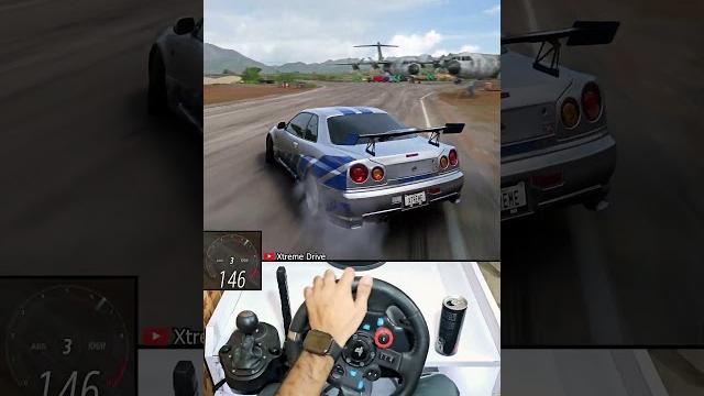Paul walker's nissan skyline gt-r r34 #shorts Paul walker's nissan skyline gt-r r34 #shorts