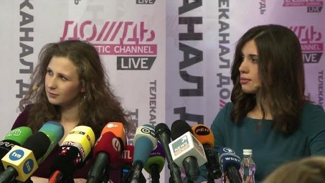 Russia's pussy riot calls for putin to go Russia's pussy riot calls for putin to go