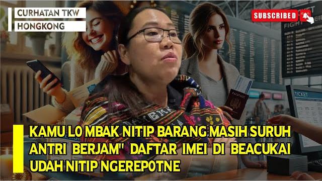 Kamu l0 mbak nitip barang masih suruh antri berjam" daftar imei di beacukai, udah nitip ngerep0tne Kamu l0 mbak nitip barang masih suruh antri berjam" daftar imei di beacukai, udah nitip ngerep0tne