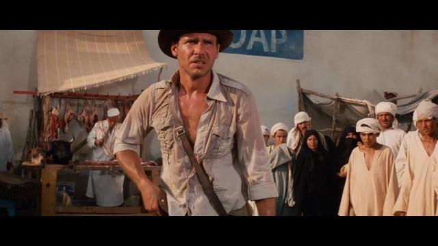 Indiana jones - raiders of the lost ark (1981) - sword fight Indiana jones - raiders of the lost ark (1981) - sword fight