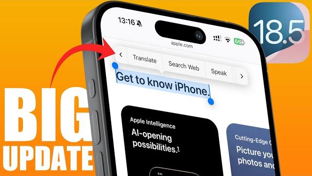 Ios 18.5 - the best so far ! Ios 18.5 - the best so far !