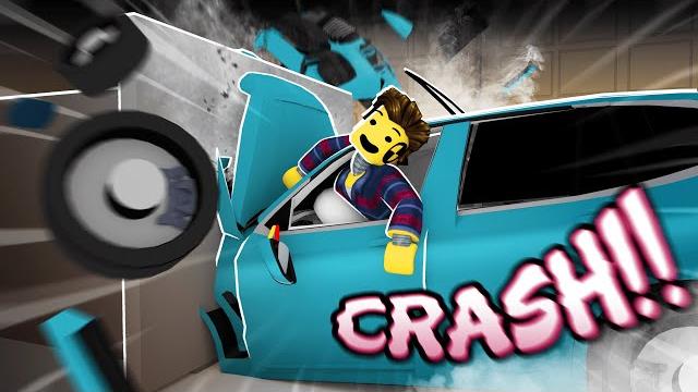 Roblox car crash test Roblox car crash test