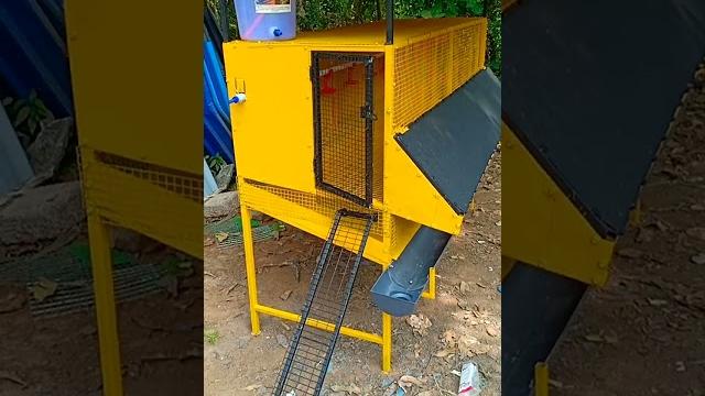 New hitech chicken cage with tray and ladder New hitech chicken cage with tray and ladder