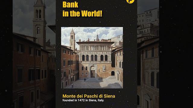 First bank in the world - did you know? First bank in the world - did you know?