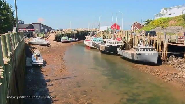 Bay of fundy tides timelapse video Bay of fundy tides timelapse video
