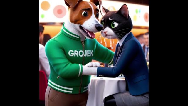 Kang ojol - “just a dream” #cat #dog Kang ojol - “just a dream” #cat #dog