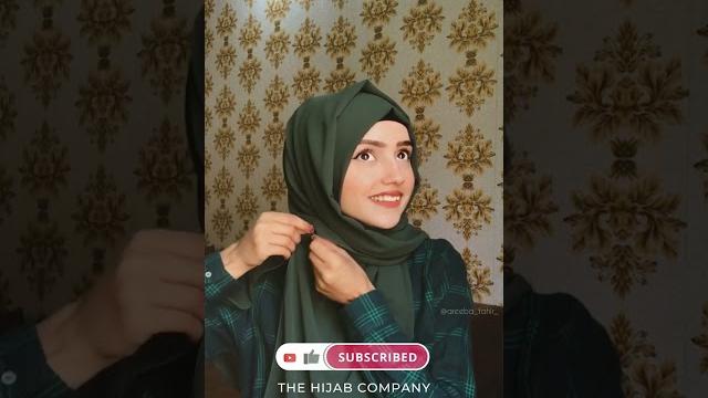 Simple georgette chiffon hijab tutorial with inner cap Simple georgette chiffon hijab tutorial with inner cap
