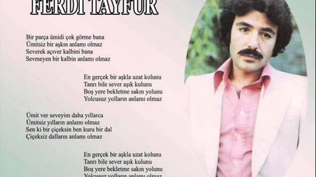 Ferdi̇ tayfur-utaniyorum Ferdi̇ tayfur-utaniyorum