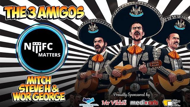 #nufc matters the 3 amigos #nufc matters the 3 amigos