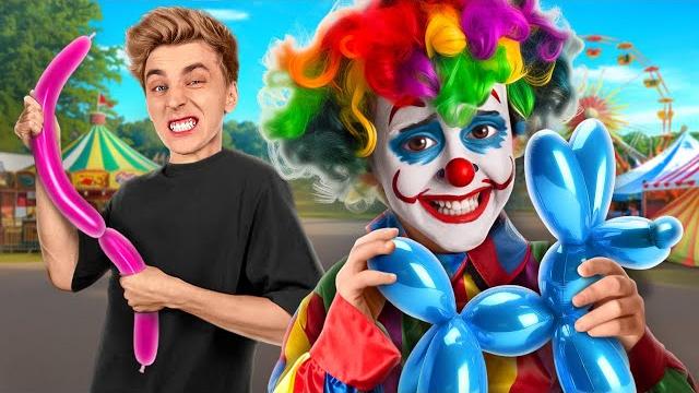 24 часа с сыном клоуна а4 ! 24 часа с сыном клоуна а4 !