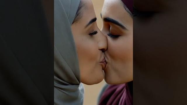 Muslim lesbian kissing in hijab | lesbian kissing | aunty lips kissing | kiss | lesbian #kissing Muslim lesbian kissing in hijab | lesbian kissing | aunty lips kissing | kiss | lesbian #kissing