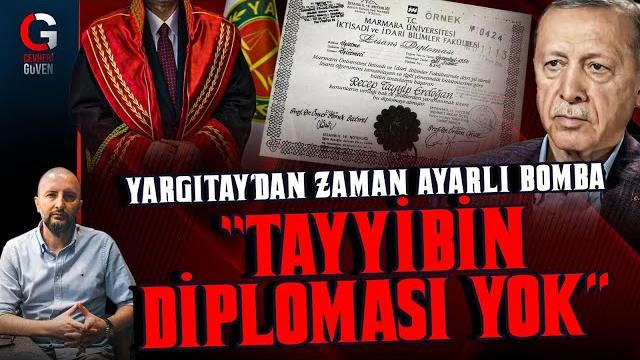 Yargitay: tayyi̇p'i̇n di̇plomasi yok Yargitay: tayyi̇p'i̇n di̇plomasi yok