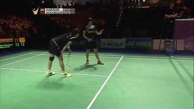 Haris/putri sari vs vivian hoo/khe wei woon | wd sf - match 2 - yonex german open 2015 Haris/putri sari vs vivian hoo/khe wei woon | wd sf - match 2 - yonex german open 2015