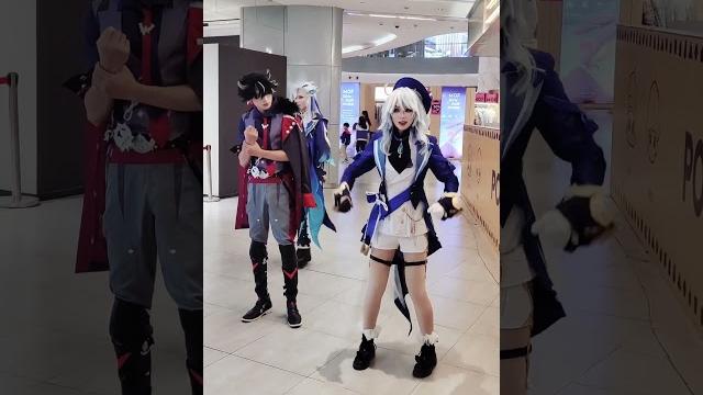 Cr:锅巴咯- fontaine #genshinimpact #anime #cos #cosplay Cr:锅巴咯- fontaine #genshinimpact #anime #cos #cosplay
