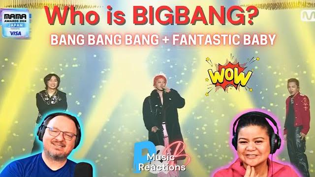 Who are bigbang? "bang bang bang & fantastic baby" (mama 2024 performance video) | couples reaction! Who are bigbang? "bang bang bang & fantastic baby" (mama 2024 performance video) | couples reaction!