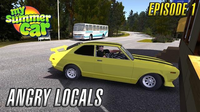 My summer car | angry locals | episode 1 My summer car | angry locals | episode 1
