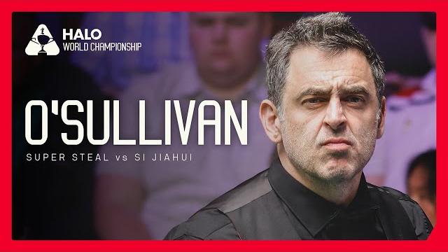 Superb o'sullivan steal! | ronnie o'sullivan vs si jiahui | halo world championship 2025 Superb o'sullivan steal! | ronnie o'sullivan vs si jiahui | halo world championship 2025