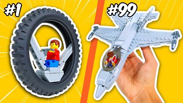 100 vehicles in lego... 100 vehicles in lego...