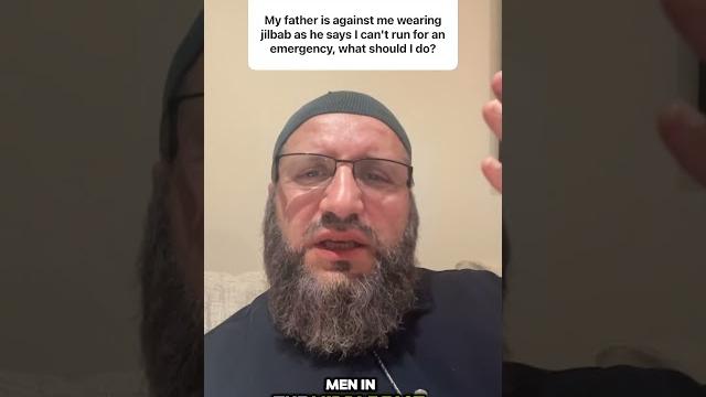 Father against me wearing jilbab (long outer dress)?#shorts #dress #jilbab #abaya #thobe #islam Father against me wearing jilbab (long outer dress)?#shorts #dress #jilbab #abaya #thobe #islam