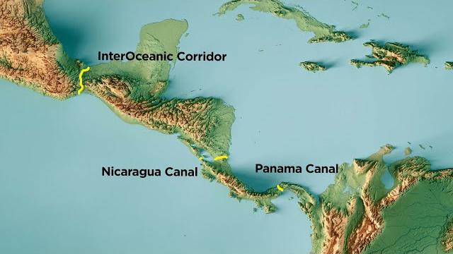 There are multiple new panama canals being built There are multiple new panama canals being built