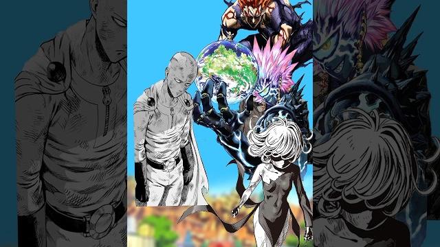 Saitama vs garou&boros&tatsumaki Saitama vs garou&boros&tatsumaki