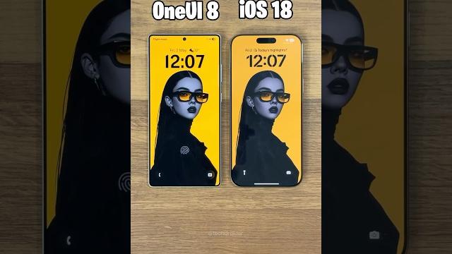Oneui 8 vs ios 18 - samsung cooked! Oneui 8 vs ios 18 - samsung cooked!