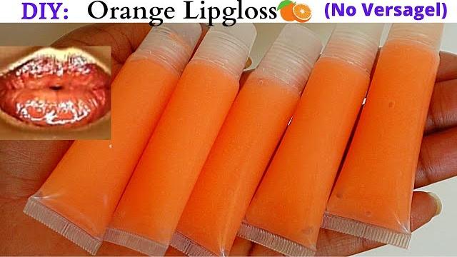 Diy: lipgloss | how to make lipgloss without versagel | lip gloss with aloe vera| orange lipgloss Diy: lipgloss | how to make lipgloss without versagel | lip gloss with aloe vera| orange lipgloss