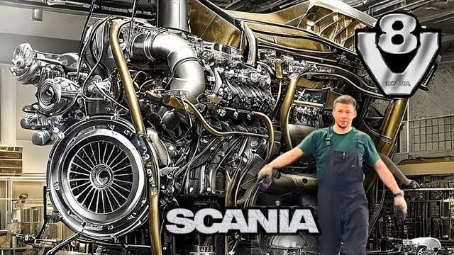 Engine after 1.8 million km! what's inside? complete disassembly of the scania v8 dc16 engine Engine after 1.8 million km! what's inside? complete disassembly of the scania v8 dc16 engine
