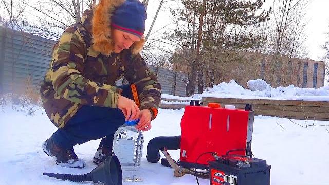 Китайская вебасто + керосин! результат удивил! Китайская вебасто + керосин! результат удивил!