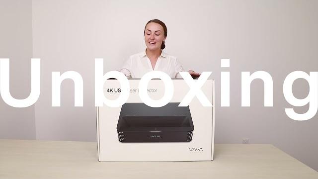 Vava chroma triple laser projector unboxing Vava chroma triple laser projector unboxing