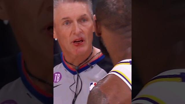 Lebron apologises to scott foster "you've been wanting to do that for 25 years" #shorts Lebron apologises to scott foster "you've been wanting to do that for 25 years" #shorts