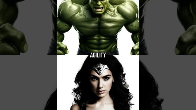 The hulk vs wonder woman - vs battle! #shorts The hulk vs wonder woman - vs battle! #shorts