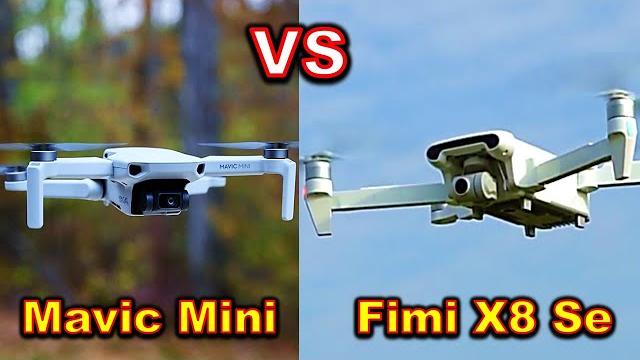 Mavic mini vs fimi x8 se - strong wind flight Mavic mini vs fimi x8 se - strong wind flight