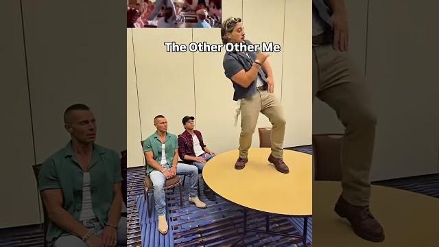 Andy lawrence recreates the table dance from the other me #lawrencebrothers #nostalgia #dcom #90s Andy lawrence recreates the table dance from the other me #lawrencebrothers #nostalgia #dcom #90s