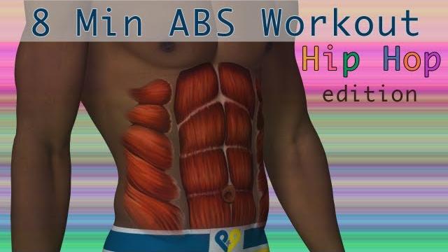 Hip hop abs workout - 8 min abs Hip hop abs workout - 8 min abs