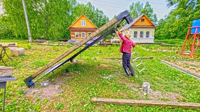 Новый строительный сезон на хуторе начался! разминка перед большой работой. делаем места для отдыха Новый строительный сезон на хуторе начался! разминка перед большой работой. делаем места для отдыха