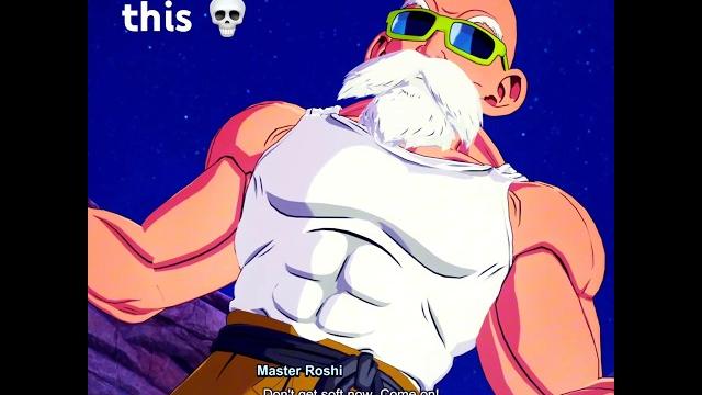 Nah roshi wilding on this one #dbz #kefla #roshi Nah roshi wilding on this one #dbz #kefla #roshi