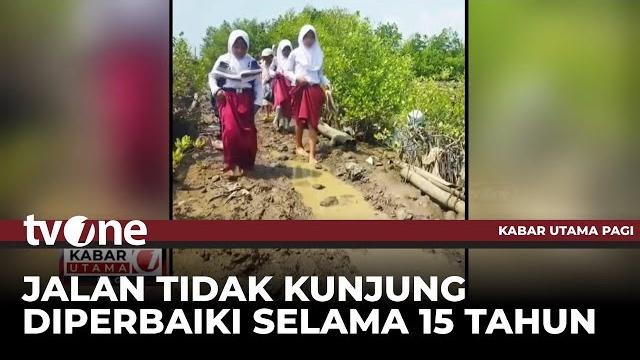 Rusak parah, bocah sd laporkan kondisi jalan di indramayu ke kdm | kabar utama pagi tvone Rusak parah, bocah sd laporkan kondisi jalan di indramayu ke kdm | kabar utama pagi tvone