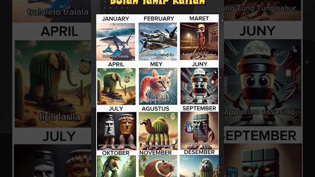 Ayo pilih anomali viral sesuai bulan lahir kalian #tungtungsahur #games #facts #anomaly #anomali Ayo pilih anomali viral sesuai bulan lahir kalian #tungtungsahur #games #facts #anomaly #anomali