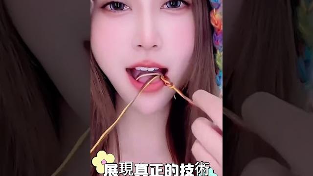 舌尖上的舞蹈!#絕活 #舌技 #舌頭打結 #口技 舌尖上的舞蹈!#絕活 #舌技 #舌頭打結 #口技