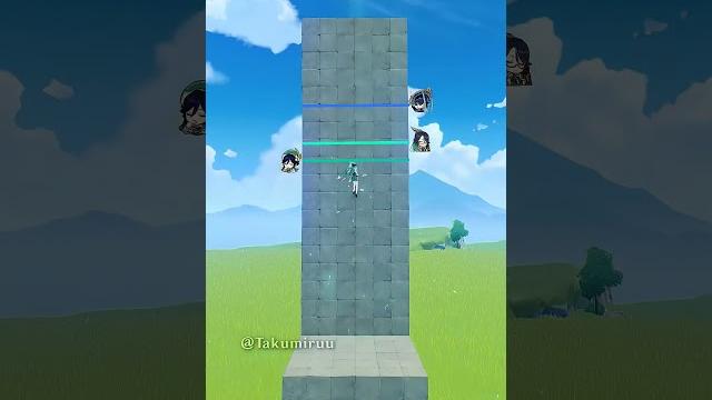Genshin impact how high can anemo characters reach Genshin impact how high can anemo characters reach