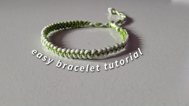 How to make easy bracelet || yarnivora How to make easy bracelet || yarnivora