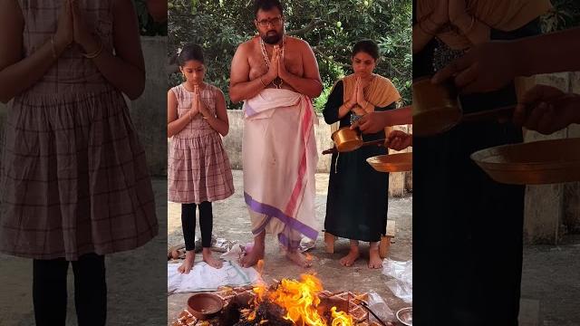 Subramanya moola mantra homam, panya homam.. Subramanya moola mantra homam, panya homam..