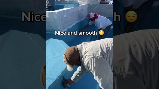 Pool plaster: aqua azul mini pebble Pool plaster: aqua azul mini pebble