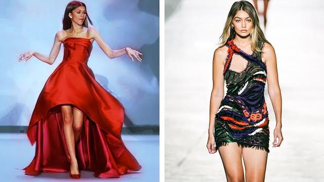 Models vs. zendaya on the runway #shorts Models vs. zendaya on the runway #shorts