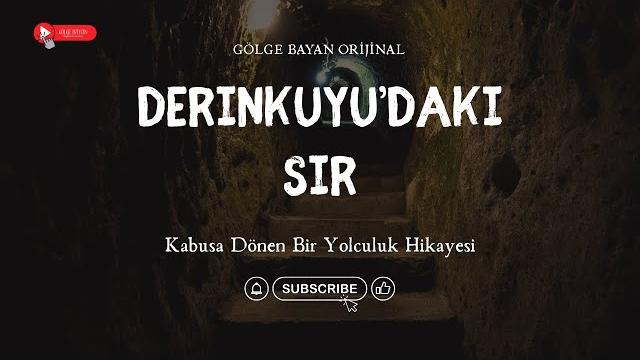 Derinkuyu'ya giden arkadaşların kaderleri değişti/ korku hikayeleri / cin hikayesi / sesli anlatım Derinkuyu'ya giden arkadaşların kaderleri değişti/ korku hikayeleri / cin hikayesi / sesli anlatım