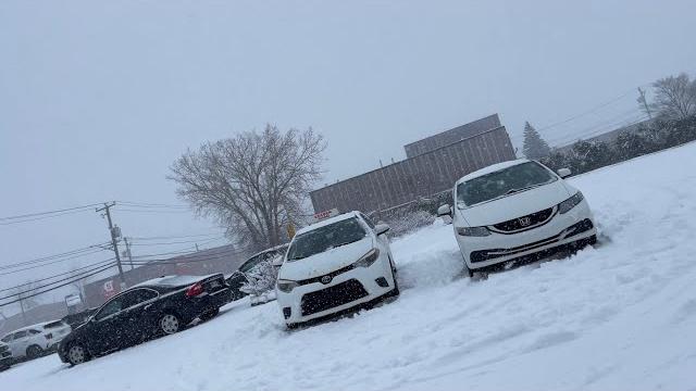 加拿大今冬第一场暴雪,带18岁小伙子冒雪参加路考,大雪天考驾照更难吗? 加拿大今冬第一场暴雪,带18岁小伙子冒雪参加路考,大雪天考驾照更难吗?