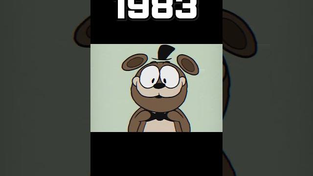 Evolution of freddy fazbear Evolution of freddy fazbear